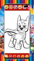 Paw Coloring Book Puppy Patrol screenshot 1