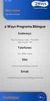 برنامه‌نما Programa Bilíngue 2 Ways - 3D عکس از صفحه