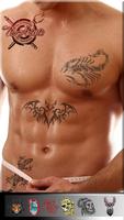 Tatouage Homme Montage Photo Affiche