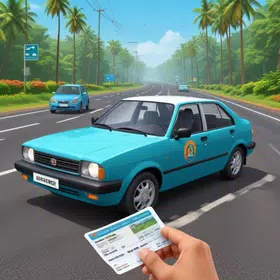 Indian driving test simulator