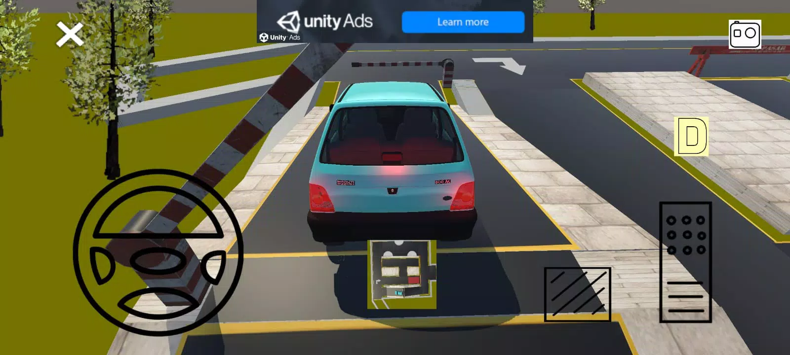 Indian driving test simulator