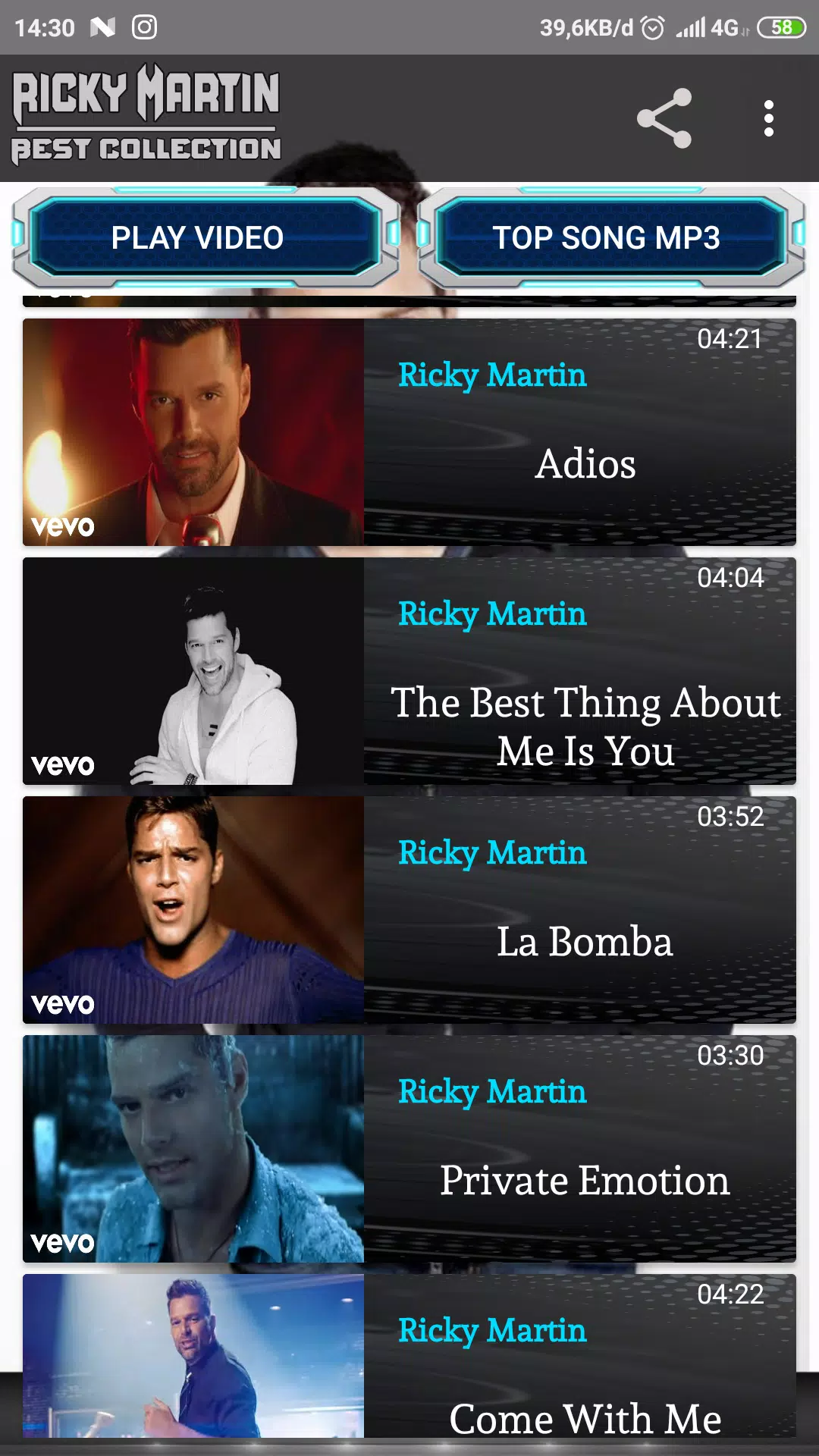 Ricky Martin APK for Android Download
