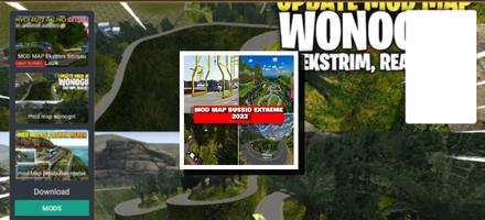 Mod Map Bussid extreme capture d'écran 3