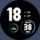Minimalist Watch Face simgesi