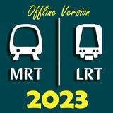 Singapore MRT LRT Map 2023