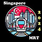 Singapore MRT e LRT Mapa 2024 ícone