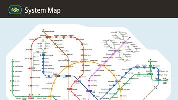 Singapur MRT y LRT Mapa 2024 captura de pantalla 3