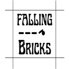 Falling Bricks - hyper casual, fun, offline game icône