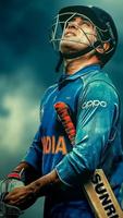 MS Dhoni Wallpapers: Indian Cricketer Wallpaper capture d'écran 1