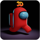 3D Among Us RTX biểu tượng