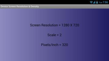 Screen Resolution & Density 截图 1