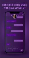 My Virtual girlfriend : Chat s ภาพหน้าจอ 1