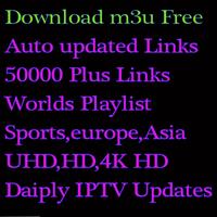 Daily IPTV Free For You M3u Playlist capture d'écran 1