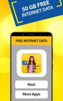 Daily 50 GB Internet Data App پوسٹر