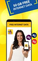 Daily 50 GB Internet Data App اسکرین شاٹ 1