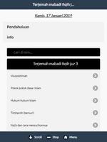 Mabadi Fiqih: Islam Terjemah Edisi Terkini Offline capture d'écran 2