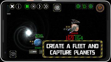 Planet Conquest Strategy Space poster