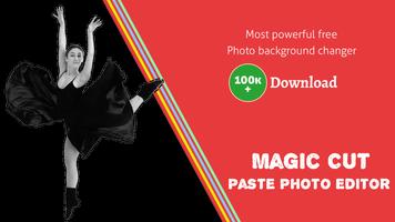 Magic Cut Paste Photo ポスター