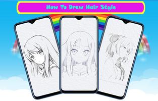 How to Draw HairStyle capture d'écran 1