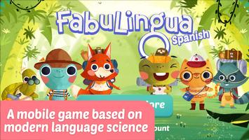 LearnSpanish for Kids Game App poster