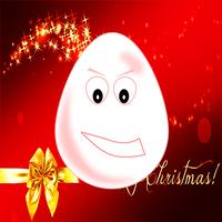 Christmas Egg Baby poster