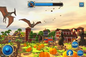 Wild Dino City Rampage: T-Rex Simulator imagem de tela 3