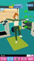 Idle Fitness: cute anime girl capture d'écran 1