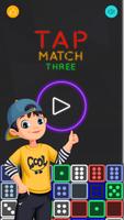 Match Three: Numbers Math Dice Game Cartaz