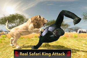 Wild Lion Safari Simulator 3D: 2020 Season syot layar 2