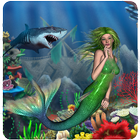 Cute Mermaid Sea Adventure: Mermaid Games simgesi