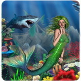 Cute Mermaid Sea Adventure: Mermaid Games biểu tượng