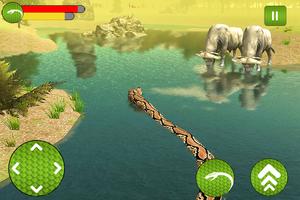 Wild Anaconda Snake Forest Attack Simulator capture d'écran 1