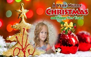 Merry Christmas 2020 Photo Frames Affiche