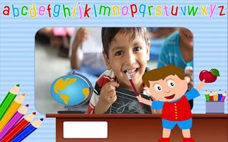School Photo Frame পোস্টার