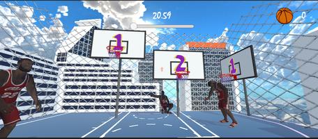 BasketBall Throw 3D challenge screenshot 2