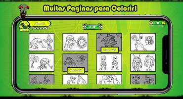 Colorir Ben Alien 10 imagem de tela 2