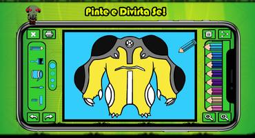Colorir Ben Alien 10 imagem de tela 3