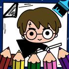 ikon Hogwarts HP Coloring