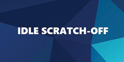 Idle Scratch-Off Affiche