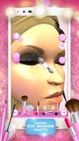 Jeux de maquillage de fille 3D capture d'écran 1