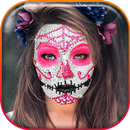 Halloween Maquillage Autocollants Photo APK