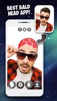 برنامه‌نما Make My Head Bald - Prank Photo Editor عکس از صفحه