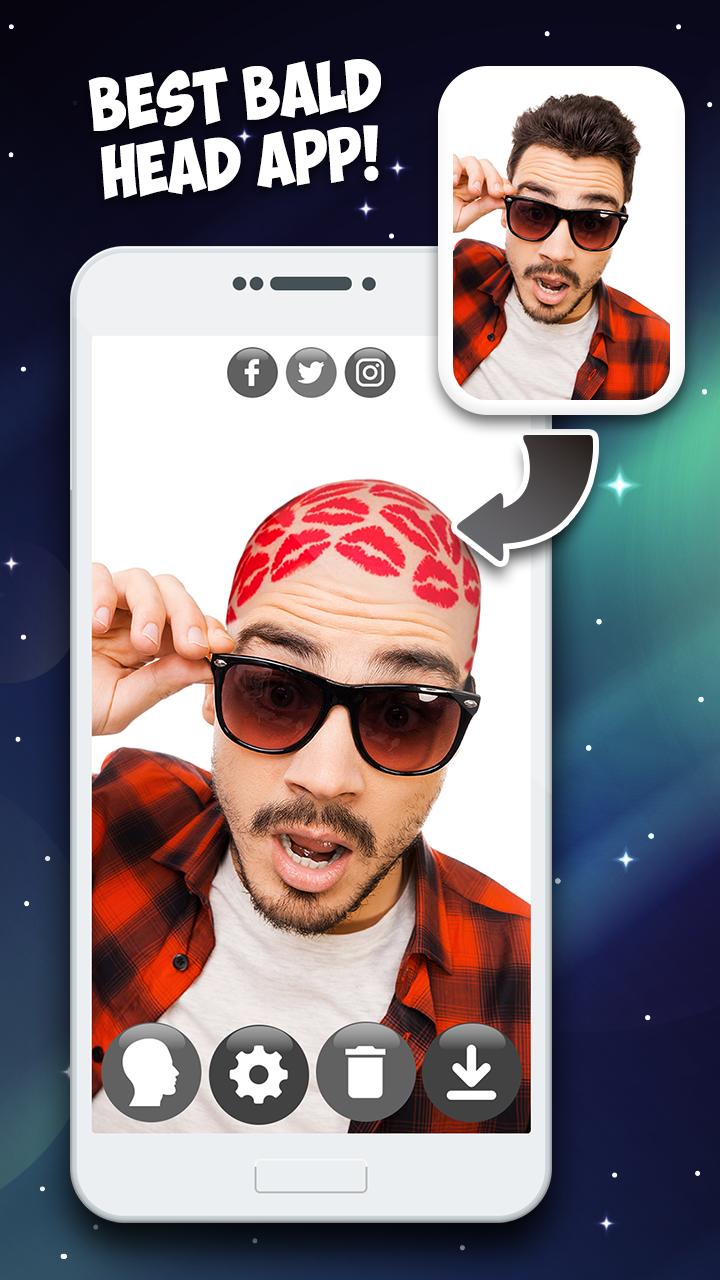 Glatze Machen Lustige Foto Bearbeiten Fur Android Apk Herunterladen