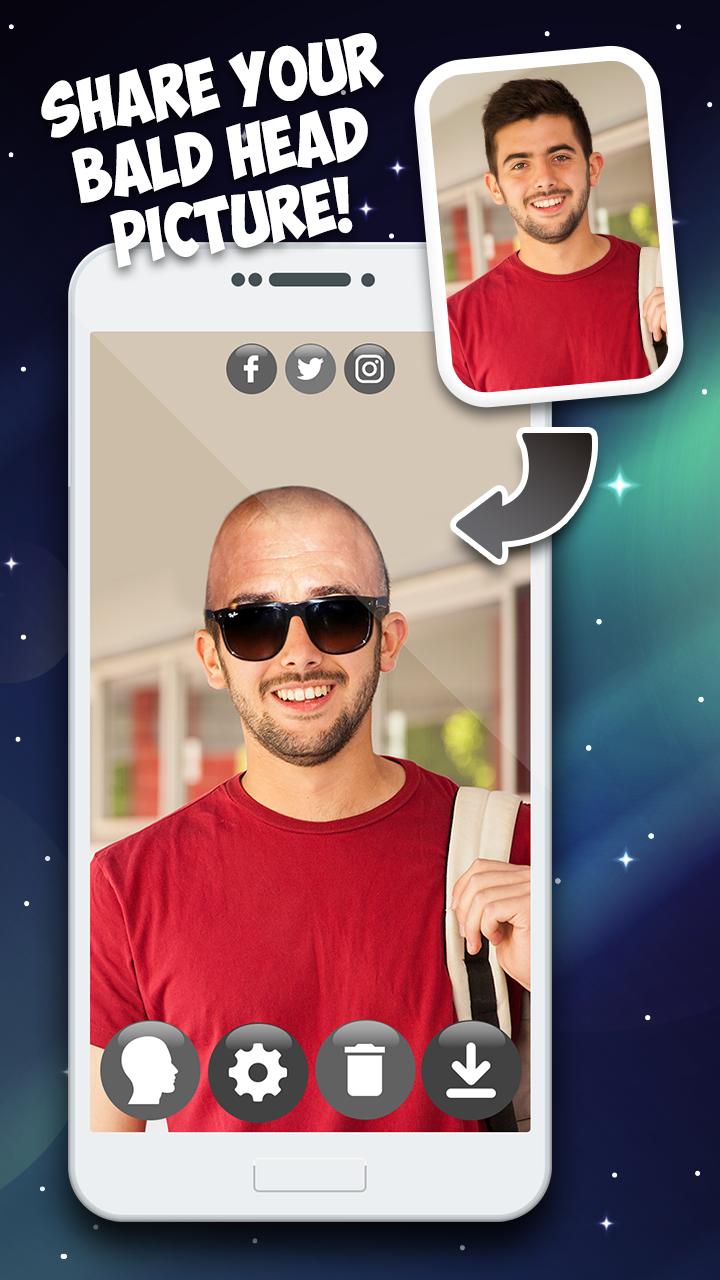 Glatze Machen Lustige Foto Bearbeiten Fur Android Apk Herunterladen