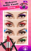 برنامه‌نما Makeover Selfie Candy Makeup عکس از صفحه