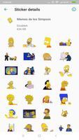 Memes  Stickers de los Simpsons - WAStickerApps تصوير الشاشة 1