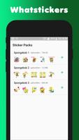 WAStickerApps - Sponge Stickers for WhatsApp Affiche