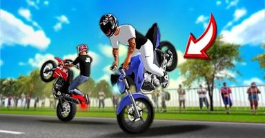 Skins P/ MOTOS WHEELIE є 3D poster