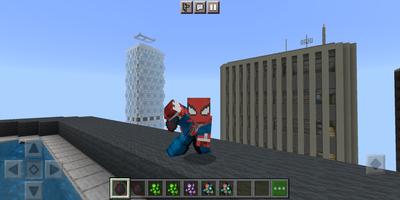 Spider-man Mod Minecraft poster