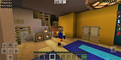 Secret Neighbor Mod Minecraft poster
